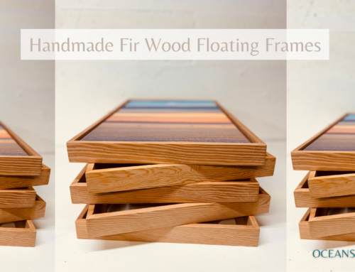 Our Custom, Handmade Wood Floating Frames