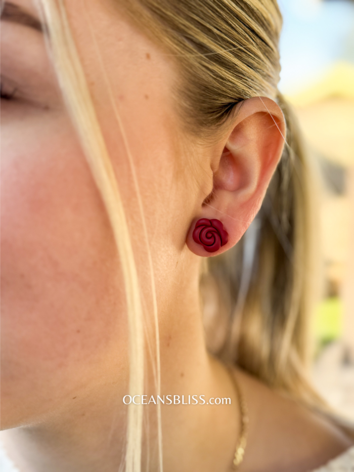 Garden Rose Studs - Image 3