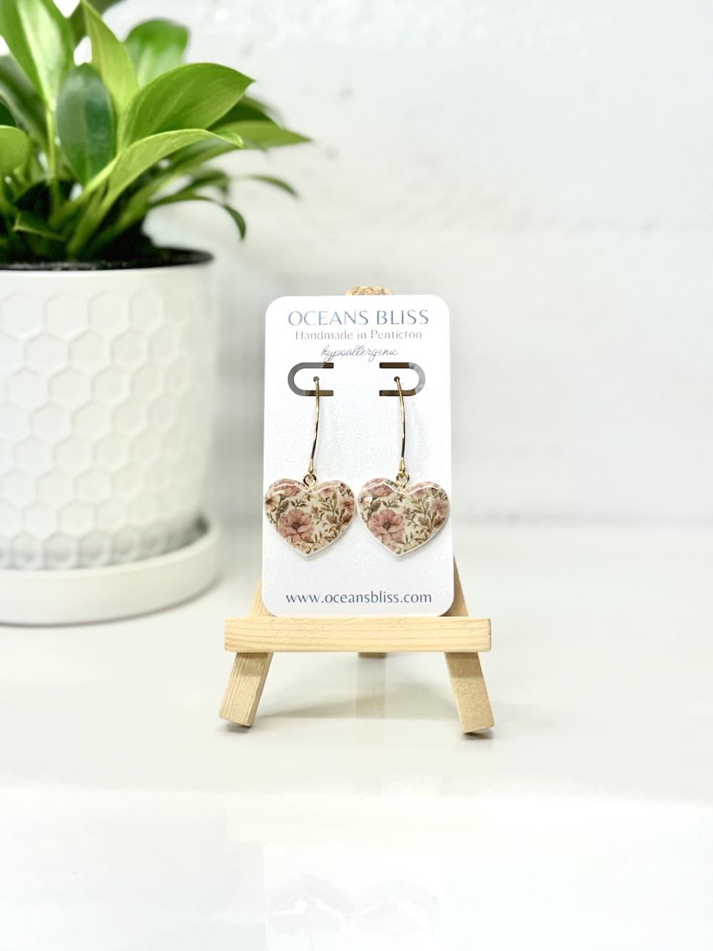 Vintage Heart Dangles