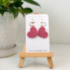 Cherry Blossom Heart Hoops (2 Colours)