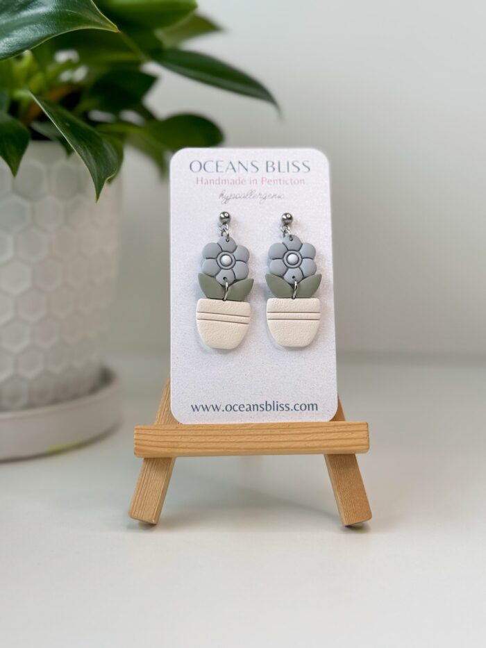 Flower Pot Dangles (3 Colours) - Image 2