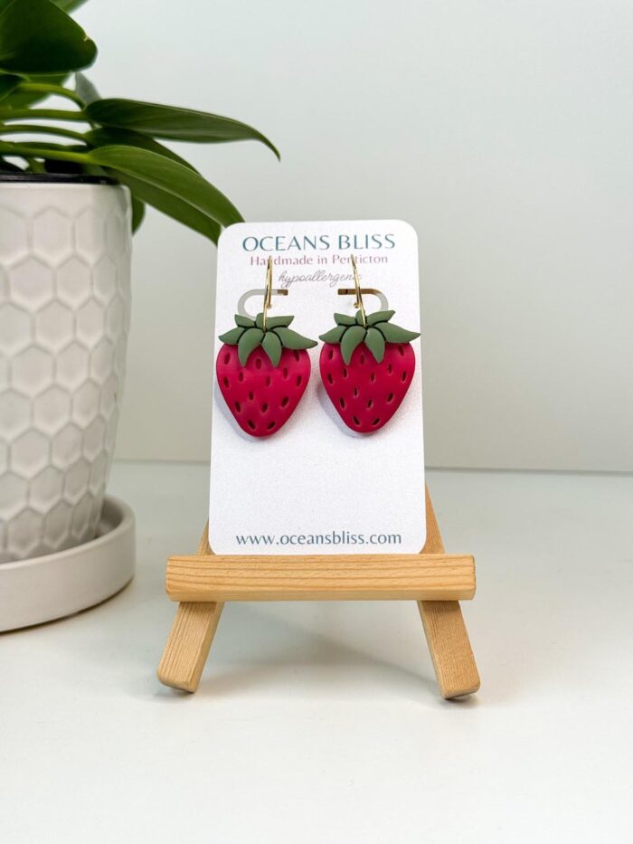 Juicy Strawberry Hoops