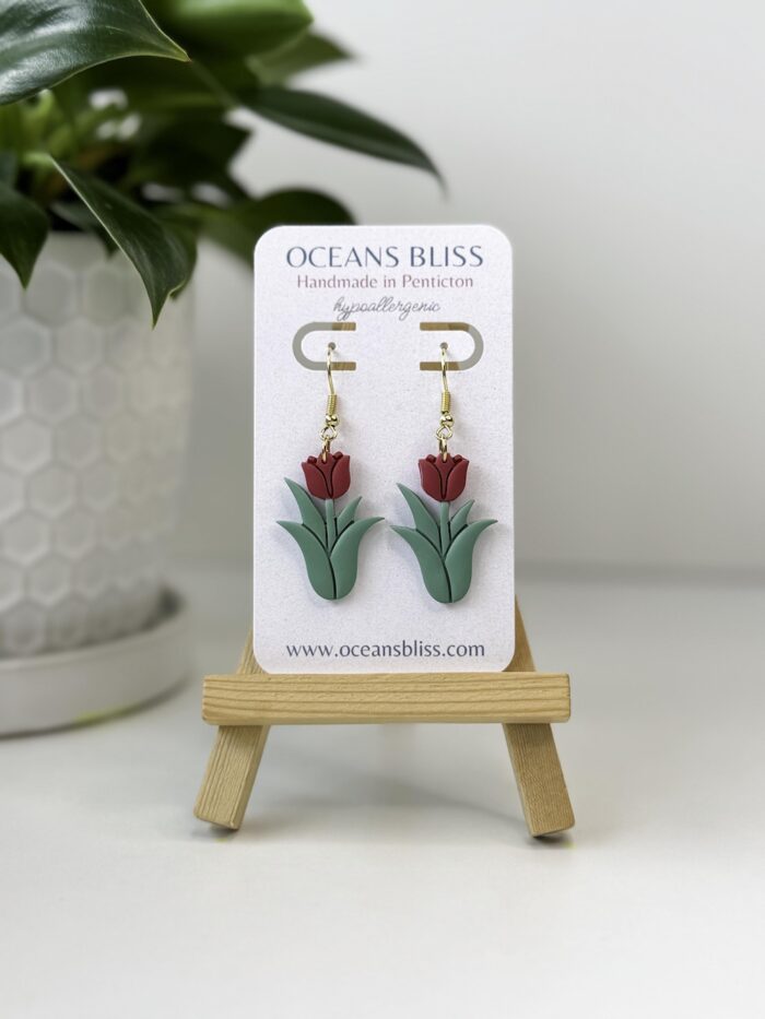 Tulip Dangles (3 Colours)