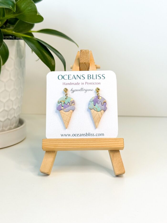 Ice Cream Waffle Cone Dangles - Image 3
