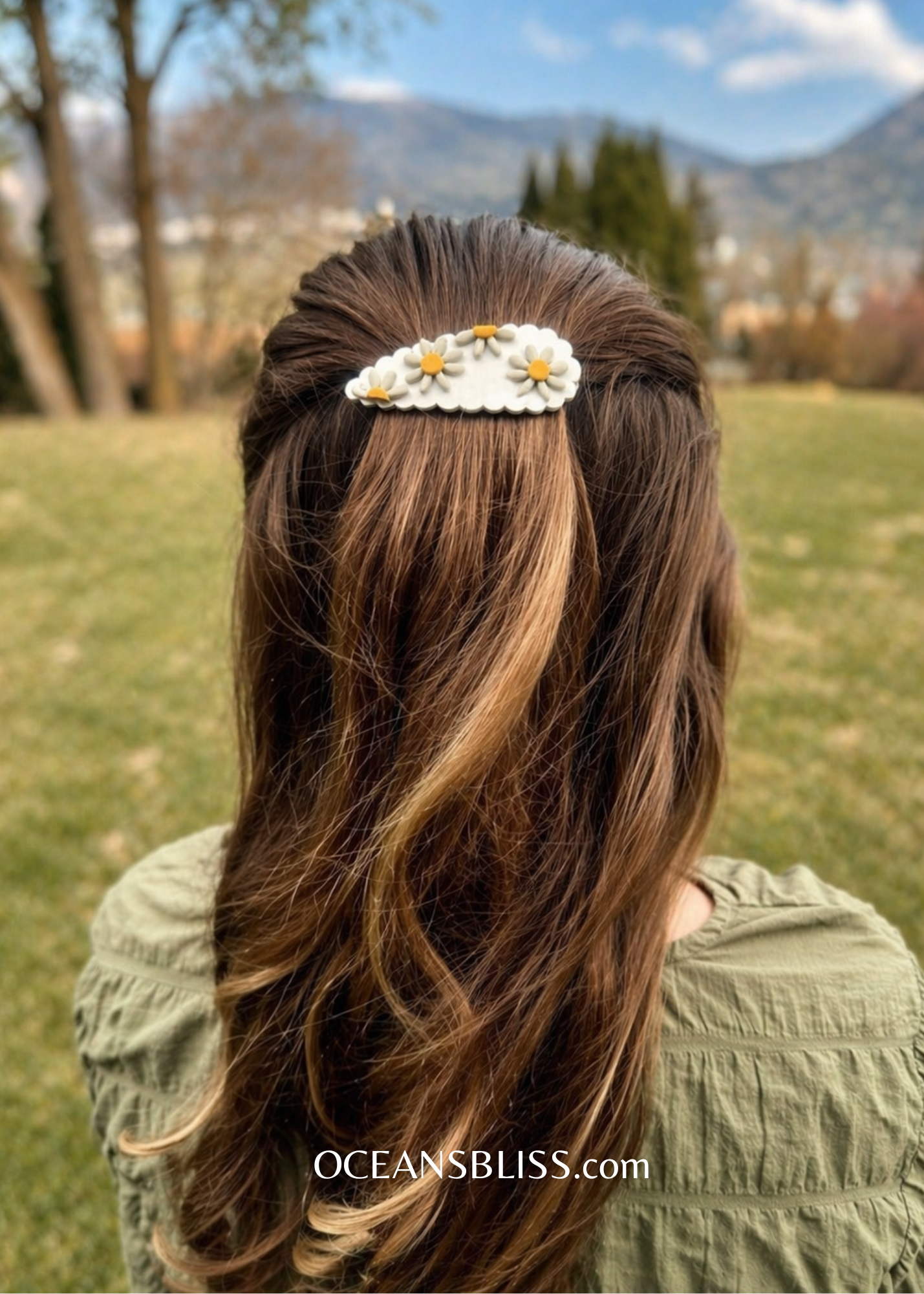 Daisy French Barrettes - Image 5
