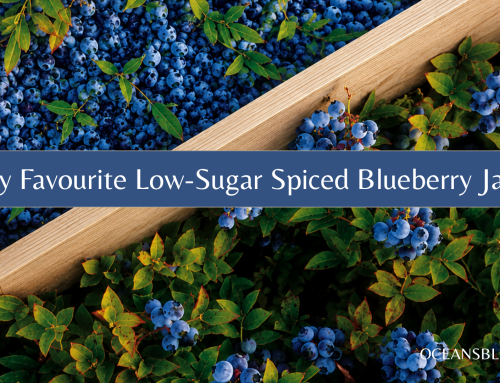 Blueberry Season Is Here: My Favourite Low-Sugar Spiced Blueberry Jam